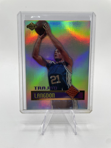 1999 00 Collector's Edge Rookie Rage Authentic Gameball #TL Trajan Langdon RC (1).1