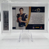 2010 Panini Plates and Patches Sam Bradford Rookie Blitz Auto 25 BGS 9 Auto 10 (2)
