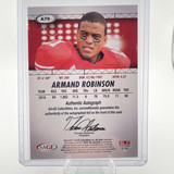 2011 Sage Hit Armand Robinson Rookie Auto #A79 (2)