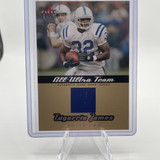 2005 Fleer Ultra Edgerrin James All Ultra Team SSP Game Worn Patch 50 Colts (1)