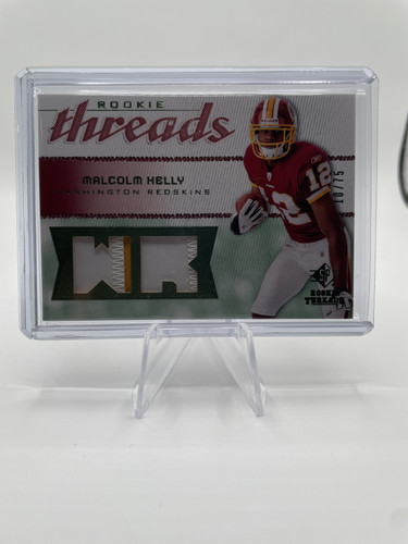 2008 SP Malcolm Kelly Rookie Threads Green Dual Patch 75 #RT MK (1).1