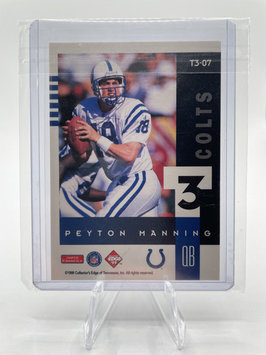 1999 Collector's Edge Peyton Manning Supreme T3 #T3 07 (2).1