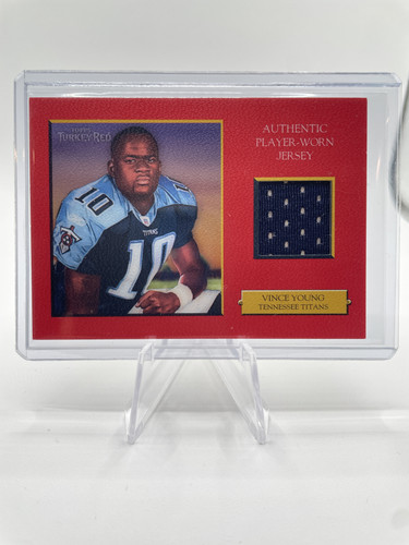 2006 Topps Turkey Red Vince Young Relics 399 #TRR VY Rookie (1).1