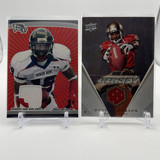 2008 Upper Deck Dexter Jackson Rookie Jersey Relic + Topps Progression RC Patch (1)