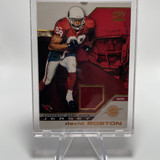 2002 Pacific Trading David Boston Game Worn Patch #1 Arizona Cardinals (1)