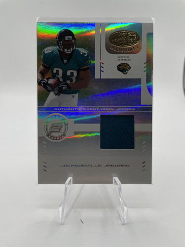 2004 Leaf Certified Materials Greg Jones Rookie Patch 1250 #219 (1).1