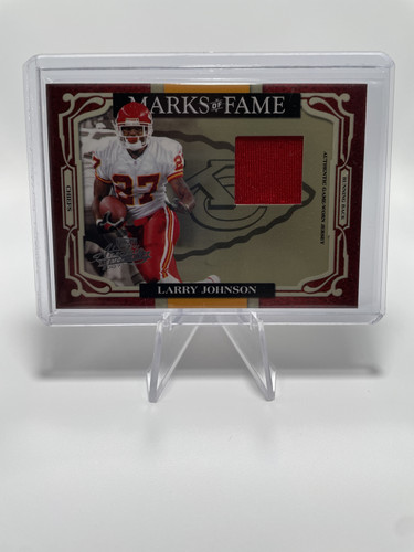 2007 Absolute Memorabilia Marks of Fame Larry Johnson Patch #16 200 (1).1