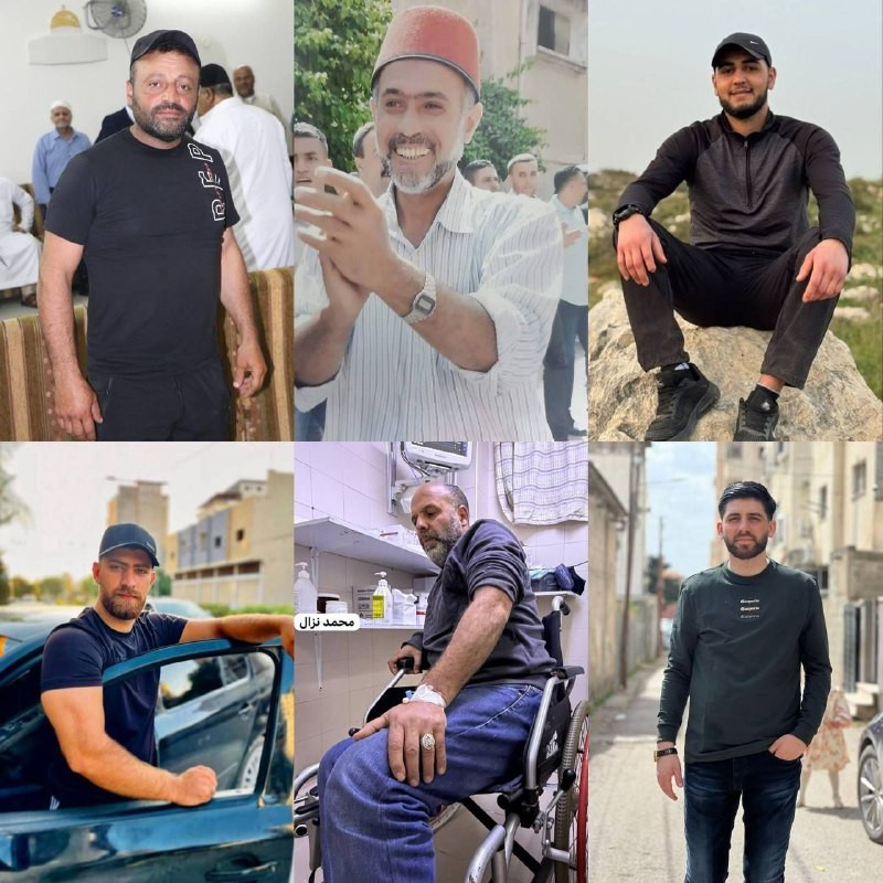 جيش الاحتلال يشن حملة مداهمات واعتقالات في صفوف عائلات الشهداء والأسرى المحررين بمدينة قلقيلية، وهم:

1. الأسير المحرر غسان جبريل والد الشهيد جبريل جب...