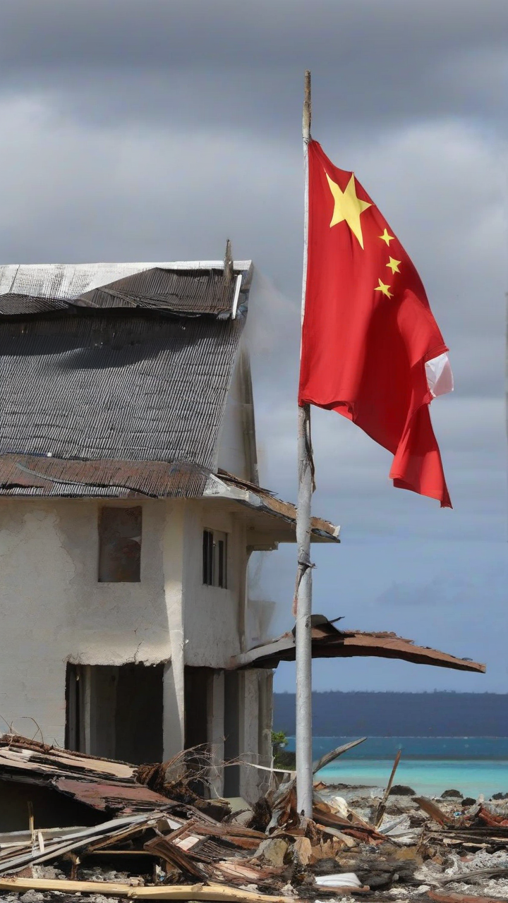 Tonga's debt to China hinders rebuild four years on from eruption
