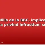 Scott Mills de la BBC, implicat în ancheta privind infracțiuni sexuale