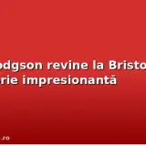 Roy Hodgson revine la Bristol City cu o victorie impresionantă