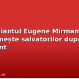 Comediantul Eugene Mirman le mulțumește salvatorilor după un accident