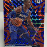 2018 19 Panini Mosaic RJ Barrett NBA Debut Blue Red Prizm Rookie SP #270 (1)