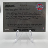 2005 06 Topps Jason Maxiell Picture Perfect Rookie Patch 129 (2)