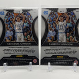 2019 20 Panini Prizm DP Cameron Johnson Hyper 75 Orange 149 Rookie Set (x4) (3)