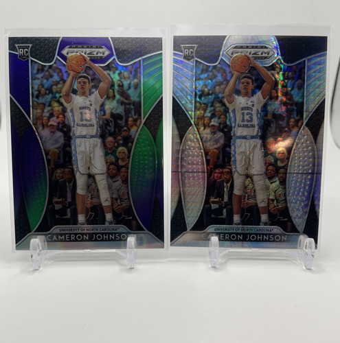 2019 20 Panini Prizm DP Cameron Johnson Hyper 75 Orange 149 Rookie Set (x4) (2)