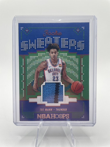 2020 21 Panini NBA Hoops Tre Mann Rookie Sweaters Winter Edition #RSW TMN (1).1