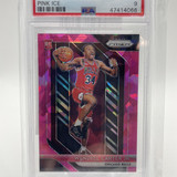 2018 19 Panini Prizm Wendell Carter Jr. Pink Ice Prizm Rookie #80 PSA 9 Mint (1)