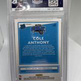 2020 21 Donruss Optic Cole Anthony Holo Prizm Rated Rookie #165 PSA 9 Mint (2)