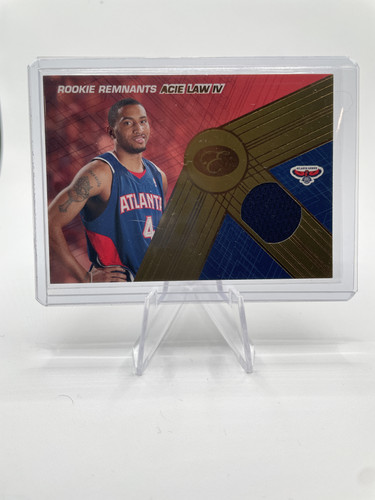 2007 08 Basketball Rookie Remnants ACIE LAW IV Patch RC 49 (1).1