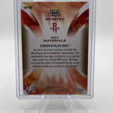 2008 09 Fleer Hot Prospects Yao Ming Hot Materials Game Used Patch HM YM (2)