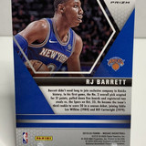 2018 19 Panini Mosaic RJ Barrett NBA Debut Blue Red Prizm Rookie SP #270 (2)