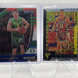 2020 21 Panini Flux Payton Pritchard Lazer Rookie SP + Panini Prizm RWB Prizm SP (1)