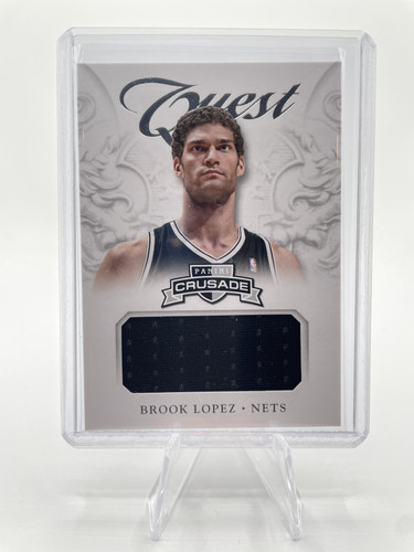 2012 13 Panini Crusade Brook Lopez Quest SP Patch #17 (1).1