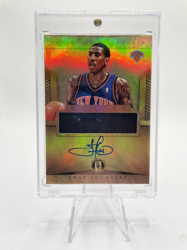 2012 Panini Gold Standard Iman Shumpert Rookie Patch Auto #252 (1).1