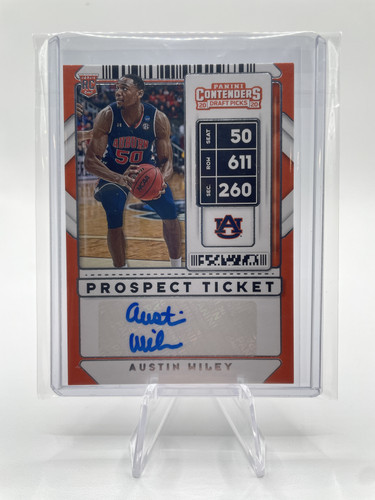 2020 21 Panini Contenders Austin Wiley Prospect Ticket Rookie Auto #50 (1).1
