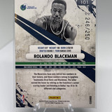 2010 11 Panini Rookies &amp; Stars Rolando Blackman Longevity Red Foil 250 (2)