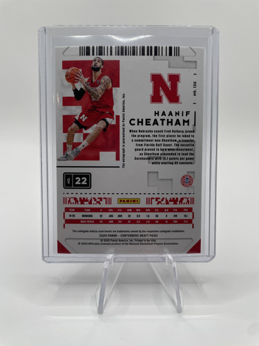 2020 21 Panini Contenders Haanif Cheatham Conference Ticket Ice Rookie Auto 99 (2).1