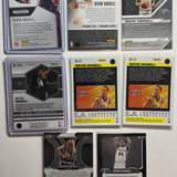 2020 21 Panini Mosaic Devin Vassell Orange Prizm + RWB Prizm + SP Rookie Set (9)