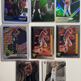 2020 21 Panini Mosaic Devin Vassell Orange Prizm + RWB Prizm + SP Rookie Set (8)