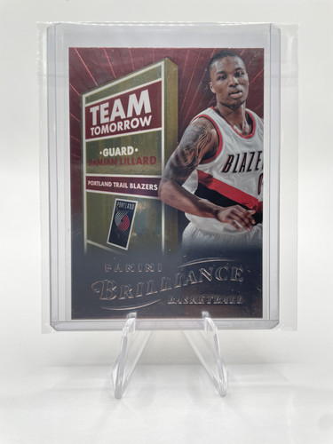 2012 13 Panini Brilliance Damian Lillard Team Tomorrow Rookie Insert #9 (1).1