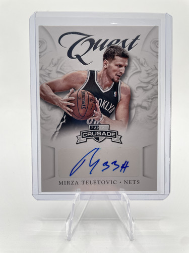2012 13 Panini Crusade Mirza Teletovic Quest Auto #22 (1).1