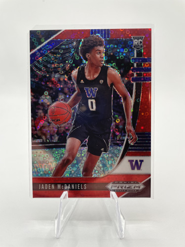 2020 21 Panini Prizm Draft Picks Jaden McDaniels Red Prizm Rookie 125 (1).1