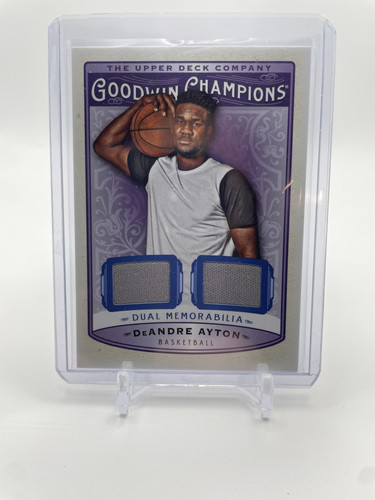 2019 Upper Deck Goodwin Champions DeAndre Ayton Dual Memorabilia Patch (1).1