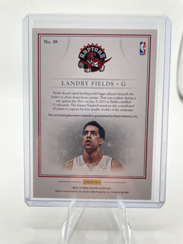 2012 13 Panini Crusade Landry Fields Quest SP Patch #48 (2).1