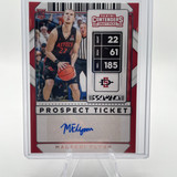 2020 21 Panini Contenders Malachi Flynn Prospect Ticket Rookie Auto #22 (1)