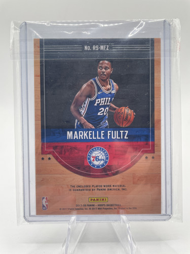 2017 18 Panini NBA Hoops Markelle Rise N Shine Rookie Patch (2).1