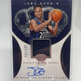 2018 19 Panini Crown Royale Josh Okogie Rookie Patch Auto 199 (1)