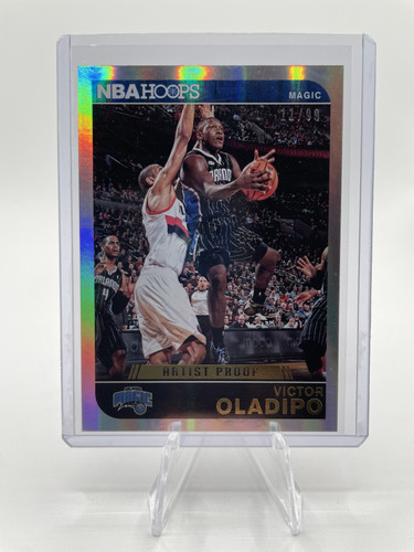 2014 15 Panini NBA Hoops Victor Oladipo Artists Proof Silver Prizm 99 #14 (1).1