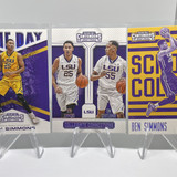 2016 17 Panini Contenders Ben Simmons Gameday + School Colors Rookie Insert Set (1)