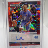 2020 21 Panini Prizm Draft Picks Cole Anthony Red Ice Prospect Rookie Auto SP (1)