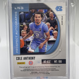 2020 21 Panini Prizm Draft Picks Cole Anthony Red Ice Prospect Rookie Auto SP (2)