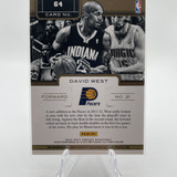 2012 13 Panini Threads David West Authentic Threads Patch #64 (2)