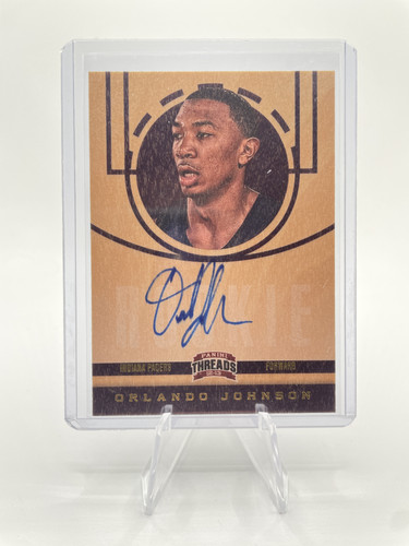 2012 13 Panini Threads Orlando Johnson On Card Rookie Auto #236 (1).1