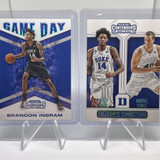 2016 17 Panini Contenders Brandon Ingram Gameday + Connections Rookie Insert Set (1)