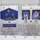 2016 17 Panini Contenders Brandon Ingram Gameday + Connections Rookie Insert Set (2)